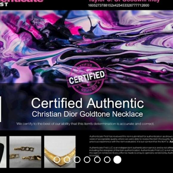 Christian Dior Necklace - Picture 9 of 9